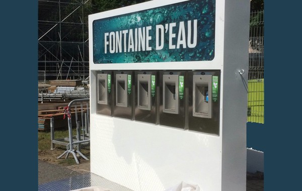Distributeur d’eau – Festival d’été de Québec