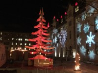 Sapin Marché de Noël